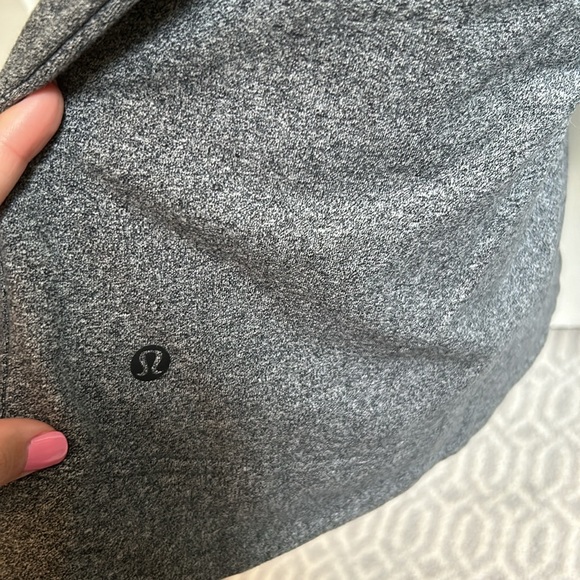 Gray and black lululemon hoodie - Picture 2 of 3